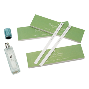 Benutzer definierte Parfüm <span class=keywords><strong>Tester</strong></span> Streifen Duft Blotter Papier Duft Teststreifen Personal isiertes saugfähiges Papier für ätherische Öle 500 Stück - Product Image 1