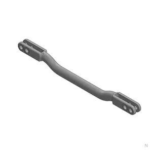 AAR Standard Forging Rail Air Brake Truck Lever Connection Bottom Rod