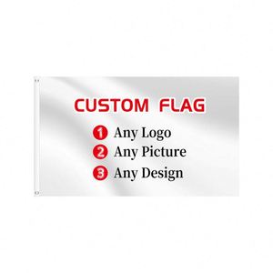 Mástil de Bandera Personalizado de Poliéster y Fibra de Vidrio 3x5, Publicitario y Promocional, con Impresión de Logotipo, 90x150cm, Duradero y Ecológico - Product Image 6