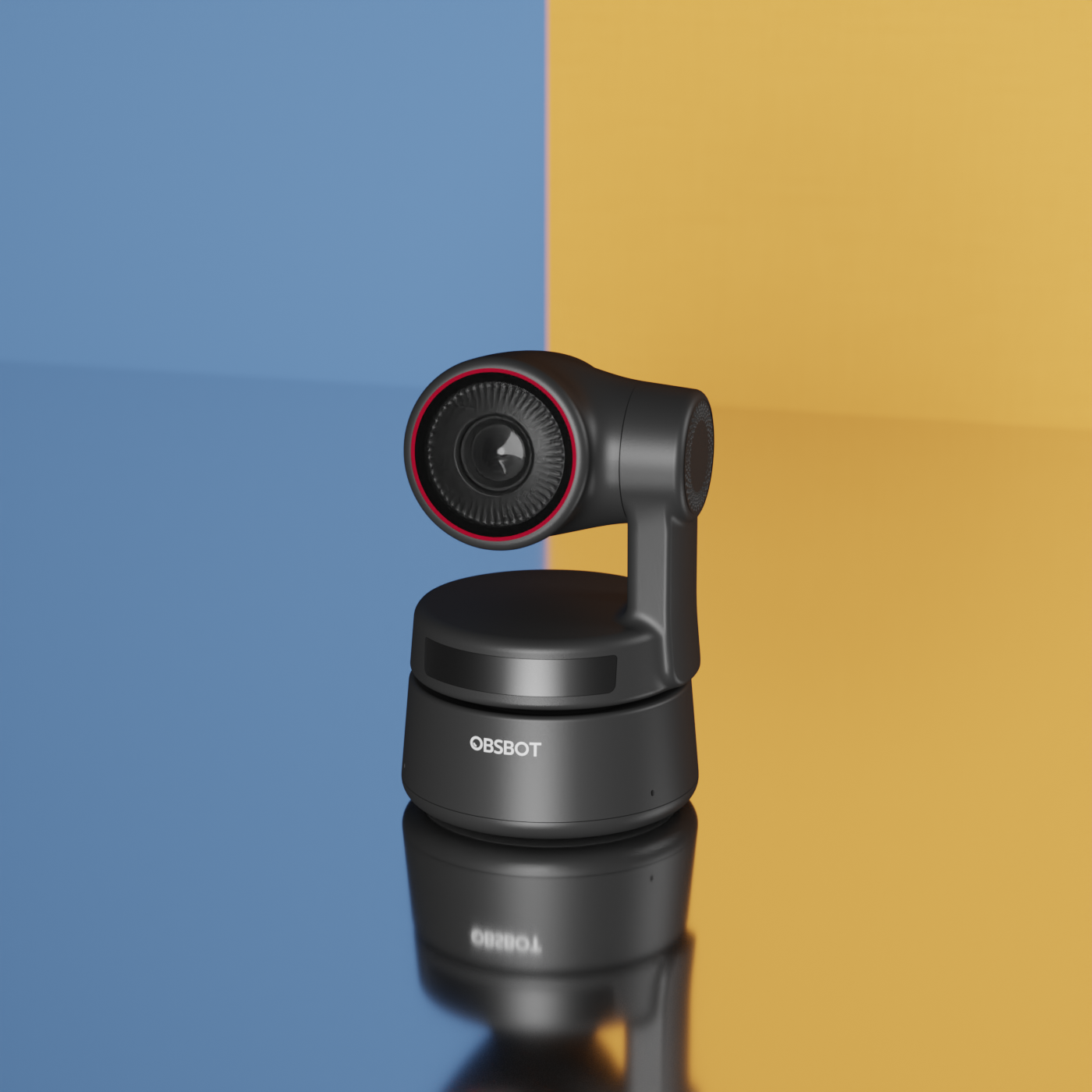 OBSBOT Tiny 4K AI搭載PTZ 4K 4倍ズームウェブカメラ、デュアル全方向