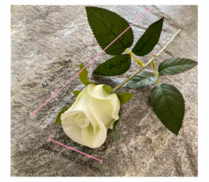 Alta simulazione classica PU Lover Rose per il matrimonio e la decorazione per la casa vera e propria <span class=keywords><strong>rosa</strong></span> artificiale per le occasioni di natale e Halloween - Product Image 6