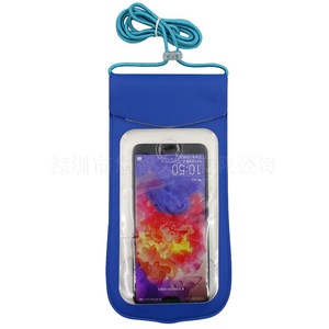Bolsa impermeable transparente de PVC para teléfono móvil, bolsa deportiva y para exteriores, bolsa para teléfono móvil con pantalla táctil para buceo y natación, en stock. - Product Image 1