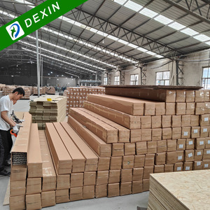 Nội thất không thấm nước thân thiện với môi chống cháy rãnh WPC tấm Tường 150mm lỗ/đường cong cho khách sạn sử dụng thiết kế hiện đại Sơn Đông - Product Image 6