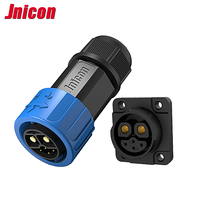 Connecteur rapide durable étanche Jnicon M23 6 8 broches pour E-bus Escooter Ebike véhicule électrique moto