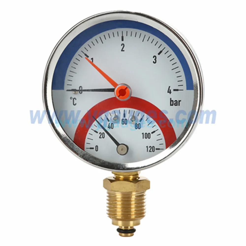 Factory sale top quality Hot sale Thermo Manometer Temperature Gauge