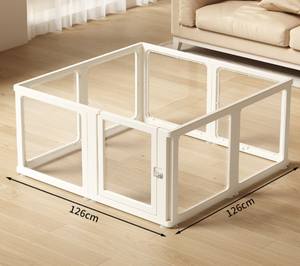 คอกกั้นสัตว์เลี้ยงอะคริลิกใสคุณภาพสูง ปรับขนาดได้ สำหรับสัตว์เลี้ยงขนาดเล็ก ใช้ในบ้าน - Product Image 2