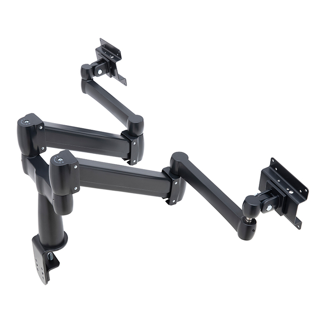 High Quality Fashion Mechanical Spring Aluminum Adjustable Desk Mount Stand Monitor Arm