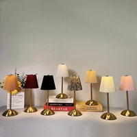 Lámpara de Mesa LED Inalámbrica Portátil de 2W con Pantalla Plegable Táctil, Regulable, Venta al por Mayor de Fábrica, Ideal para Restaurantes, Mesitas de Noche y Cafeterías
