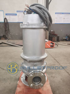 Bomba Trituradora de Aguas Residuales Monofásica Antiexplosión y Antibalas, 380V/415V, Acero Inoxidable SS304/SS316, Trifásica, 50Hz/60Hz, 1 Año de Garantía - Product Image 4