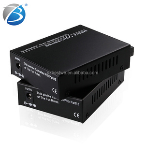 Convertidor de Fibra Óptica Ethernet WDM de 10/100/1000, Convertidor de Medios Gigabit Ethernet - Product Image 4