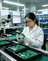 Circuit imprimé Rogers 4003 à 2 couches, haute fréquence, à impédance contrôlée, finition de surface ENIG, épaisseur de cuivre de 35 µm pour RF