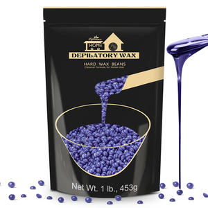 Cera Depilatoria Dura en Perlas al por Mayor OEM, Cera de Resina de Alta Calidad para Salón de Belleza, Perlas de Cera de Lavanda Indoloras de Fábrica - Product Image 5