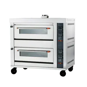 New Design LR-40R Digital Control Gas Oven Economic Model Bakery Use Pizza Bread Electric Power Source Competitive Price PLC