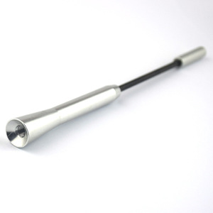 Antenne radio de voiture en alliage d'aluminium, longue, noire, rouge, bleue, argentée, pour la réception AM FM des véhicules - Product Image 3