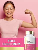 Bloqueur de DHT, croissance des cheveux, biotine, étiquette privée OEM, capsules de vitamines à base de palmier nain avec écorce de pygeum et thé vert pour adultes