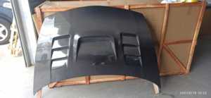 ホンダ シビック 8代目 2006-2011用 エンジンフード RRスタイルアップグレード カーボンファイバー製ボンネット - Product Image 6