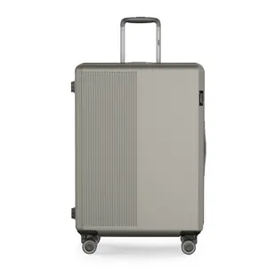 YX16943高品质ABS黄金日行李箱铝框男童行李箱硬壳女童带轮子行李箱