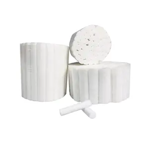 Rouleau de coton dentaire 100% coton de qualité médicale de diverses spécifications