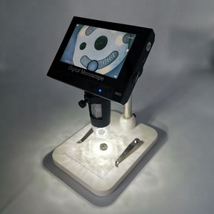 ディーゼル部品をテストする高品質デジタル顕微鏡3D効果調整可能スタンドモニター7インチスクリーンLED拡大装置 - Product Image 4