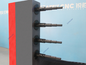 Hiệu quả cao bốn trạm CNC gỗ sao chép máy tiện bốn trục đồ nội thất chân rìu búa xử lý tự động sao chép máy tiện - Product Image 5