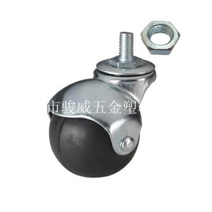 Rueda Giratoria de Goma de 50 mm para Muebles Junwei con Varilla Roscada de Fácil Instalación - Product Image 1