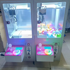 Durable Mini Plastic Claw <strong>Crane</strong> <strong>Simulator</strong> Children's Arcade <strong>Game</strong> Machine Spanish Japanese Coin-operated EU Plug Doll Machine - Product Image 6