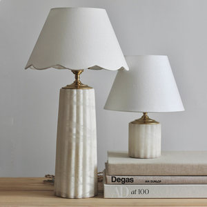 Ceramic Table Lamp E27 Switch Control Geometric <b>Solid</b> <b>Desk</b> Lamp 300x530mm Bedroom Study Bedside Lighting - Product Image 1