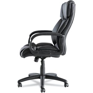 Silla Ergonómica Alera Serie Fraze con Respaldo Alto, Giratoria/Inclinable, Diseño Moderno, Cuero Negro, Altura Ajustable, Tela, Aluminio, PU - Product Image 6