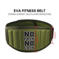Ceinture d'haltérophilie EVA de sécurité pour hommes et femmes résistante à la sueur pour les squats Deadlifts Bench Presses