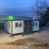 Maison préfabriquée mobile portable extensible pliable Suihe de 20 pieds