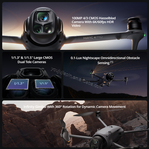 Alta calidad para DJI Mavic 4 Pro (DJI RC 2) Triple Cámara Flagship 6K/120fps y 16-Stop DR 360 ° <span class=keywords><strong>Drone</strong></span> 4K HD <span class=keywords><strong>con</strong></span> cámara - Product Image 6