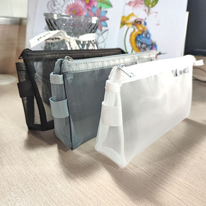 Borse per il Trucco in Nylon FOSKA, Facili da Riporre e Trasportare, Astuccio Trasparente con Chiusura a Zip per Scuola, Ufficio, Casa e Accessori da Viaggio - Product Image 6