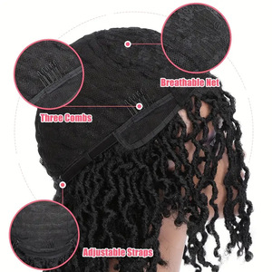 Phi bẩn Braid Ống xoăn đầy đủ đầu thiết lập nhỏ xoăn tóc giả tay xoắn Braid một phần chia tóc giả - Product Image 6