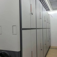 Armoire d'archives en acier robuste, électrique et intelligente, avec étagère à bons de commande et classeur à commande manuelle, avec protection anticorrosion
