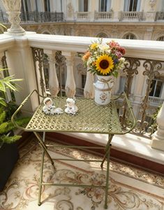 Suministro Directo de Fábrica de Artesanías Metálicas, Mesas Plegables de Hierro Forjado, Estantes para Flores de Balcón, <span class=keywords><strong>Terraza</strong></span> y Jardín, Estantes de Almacenamiento - Product Image 1