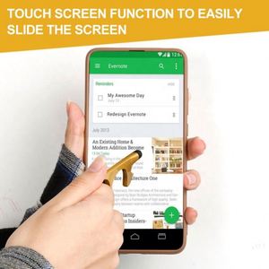 1 pièce Outil multifonctionnel anti-touch pour ouvrir les portes, ouvre-porte sans clé, poignée de porte sans contact, accessoire d'ascenseur, porte-clés - Product Image 3