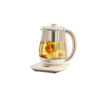 Bouilloire à thé automatique en verre AUX Health Pot 1,5-2L avec couvercle et isolation thermique pour infusion de thé et de fruits - Product Image 1