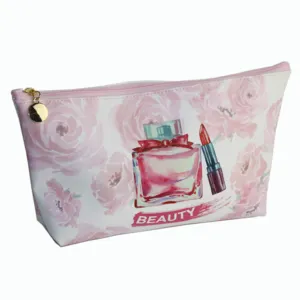 Beauty Pu Cosmetische Pouch Make Up Tas Tote Reizen Toilettas