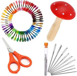 Kit de suministros para daring Mushroom, herramientas de bordado, mercería para herramientas de costura - Product Image 1