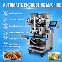 Machine à enrober automatique, équipement multifonctionnel pour la pâtisserie et la mise en forme de garnitures, SUS304, certifié CE, personnalisable