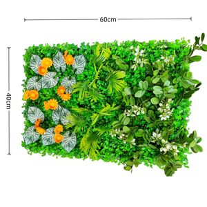 Panel de Pared Verde Artificial, Panel de Pared Vegetal Artificial, Seto de Boj Decorativo para Jardín, para Uso en Interiores y Exteriores - Product Image 6