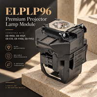 Ampoule de remplacement ELPLP96 pour projecteur Epson PowerLite, utilisation à domicile, au bureau, en salle de classe, en salle de réunion