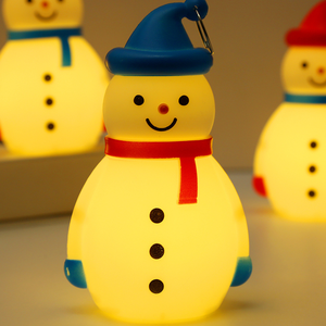 Giá rẻ trang trí Giáng sinh sáng <span class=keywords><strong>Snowman</strong></span> với LED ánh sáng Món Quà Giáng sinh đồ chơi <span class=keywords><strong>Snowman</strong></span> đêm đèn - Product Image 4