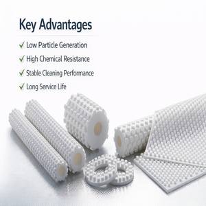 Rodillo de Esponja PVA de 32 mm, Cepillo de Limpieza para la Industria de Semiconductores OEM - Product Image 6