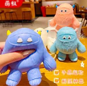 ของเล่นบีบมังกรฟองน้ำน่ารัก บีบแล้วคืนตัวช้า ของเล่นบีบคลายเครียดสำหรับเด็ก ของเล่นบีบมือระบายอารมณ์ แกดเจ็ตคลายความเครียด - Product Image 3