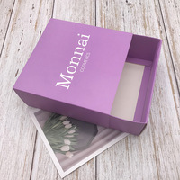Boîte en carton de luxe avec insert personnalisé, logo personnalisé, emballage cadeau en papier rigide écologique, boîte d'emballage coulissante pour les soins de la peau