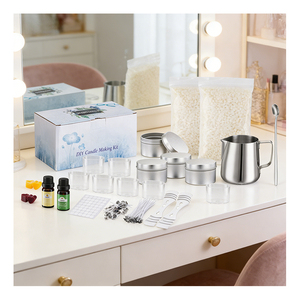 Designer Healing Candle Vessel Premium Case Fragrant Soy Formula Home Styling Boutique Offering Collection Deluxe - Product Image 3