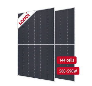 Module solaire Longi à vente chaude, Himo Hi <span class=keywords><strong>Mo5</strong></span> 6 7, panneaux solaires Longj pour système d'énergie solaire - Product Image 3