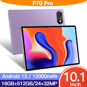 10.1 Inch Dual Sim P70 Máy Tính Bảng 16GB + 512G Lưu Trữ Mới Android 13 Với Quad Core Giáo Dục Phía Trước 4G/5G Cho Điện Thoại - Product Image 2