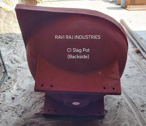 Olla de escoria de hierro fundido de alto rendimiento, diseño resistente al calor y al desgaste para pulverizar escoria de aluminio de zinc y uso de refinación de metales - Product Image 3